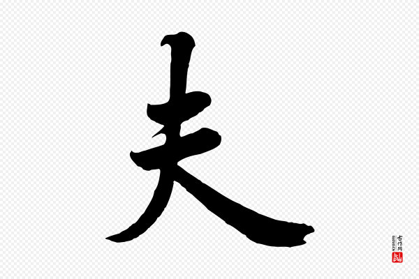 欧阳询《张翰帖》夫
