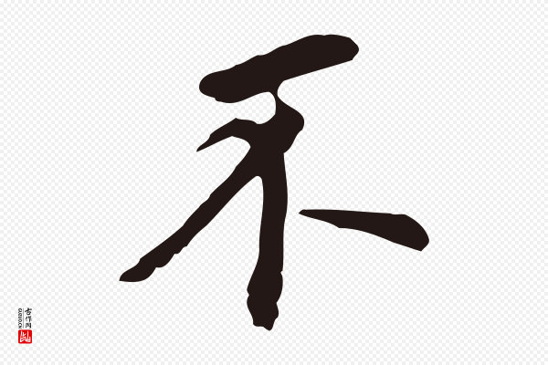 董其昌《跋孝经》不
