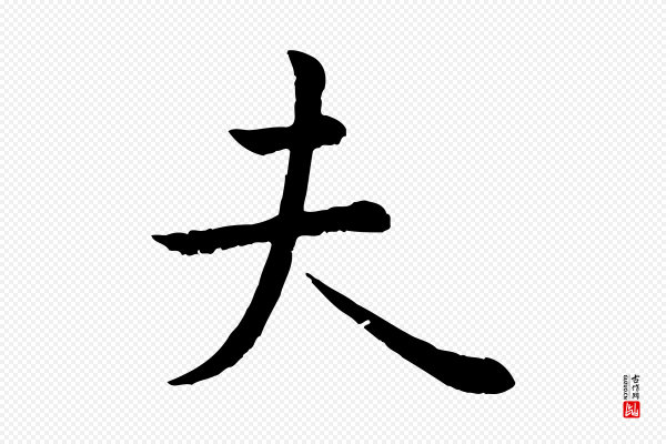 赵孟頫《临兰亭序并跋》夫