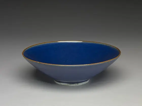 明代“霁青釉双龙纹碗”陶瓷器- 艺术品- 集古作网
