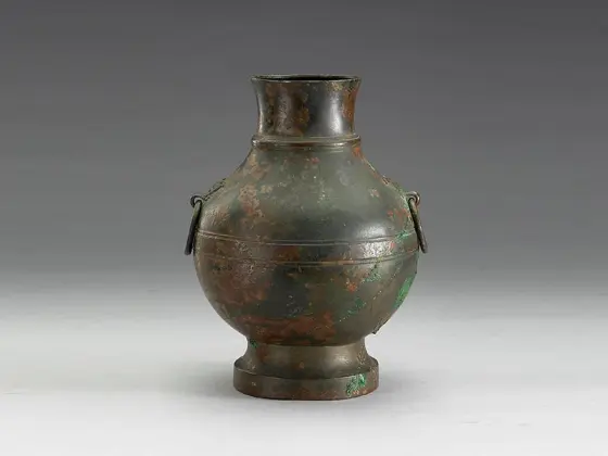 春秋晚期“弦纹双耳壶”铜器- 艺术品- 集古作网