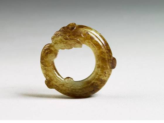 东汉“龙纹玉环”玉器