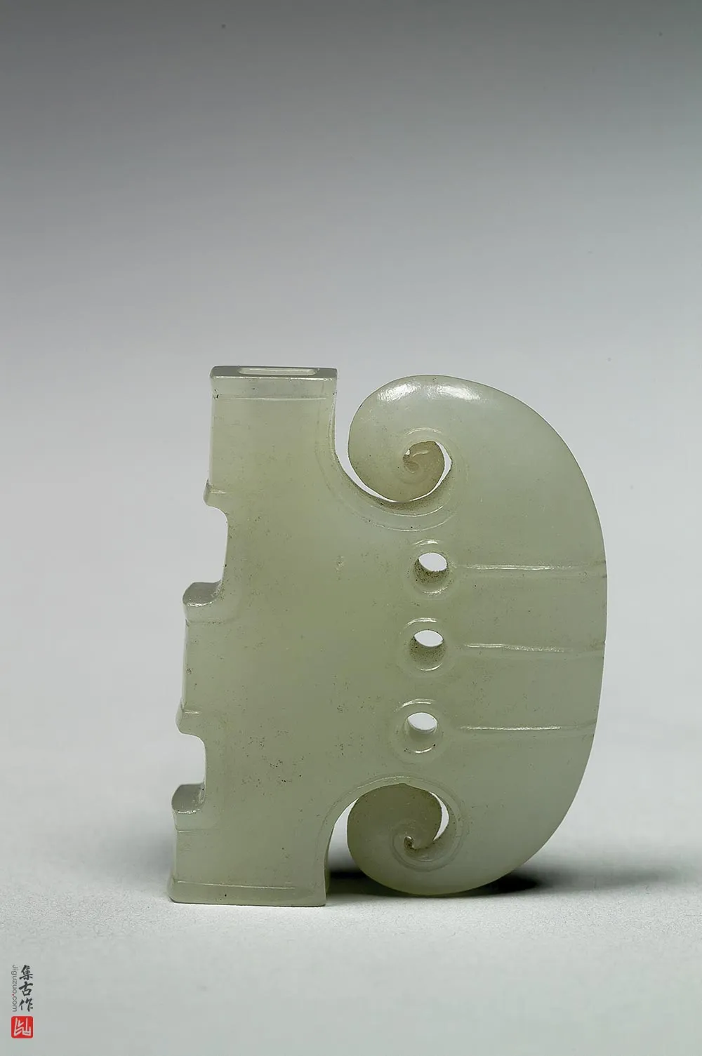 清代“玉钺”玉器-(3)