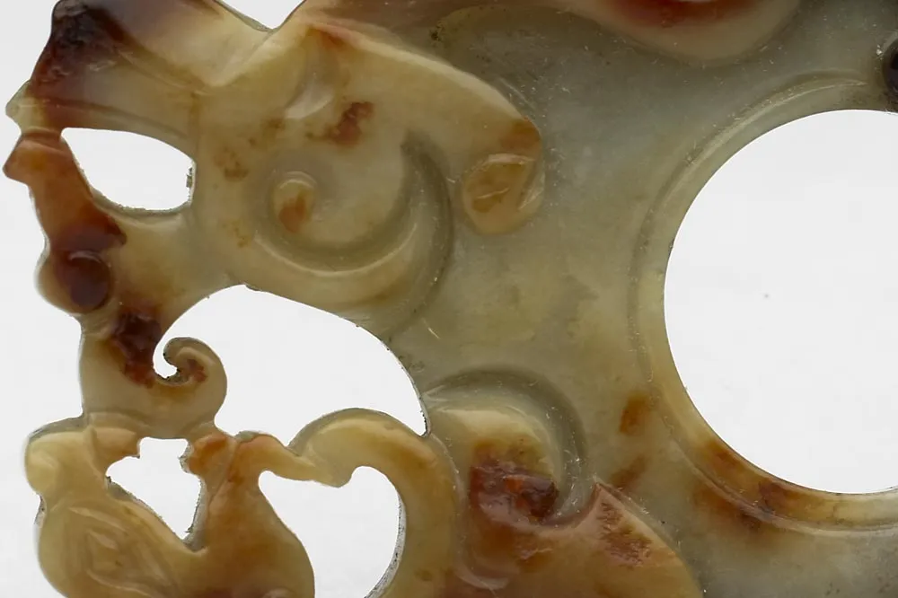 明至清代玉韘形佩- 玉器高清图片下载- 集古作网