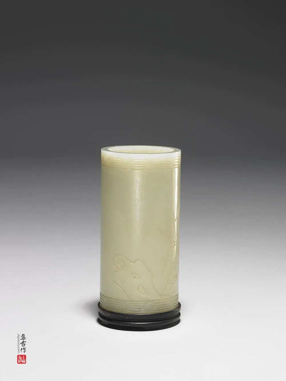 清代“玉笔筒”玉器-(3)