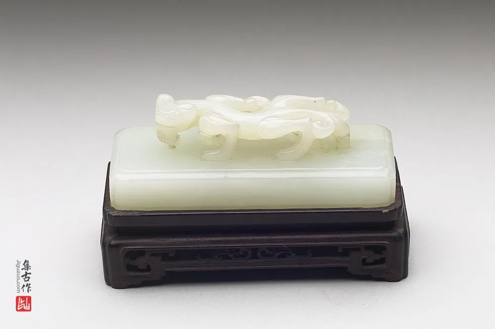 清代“玉压尺”玉器-(1)