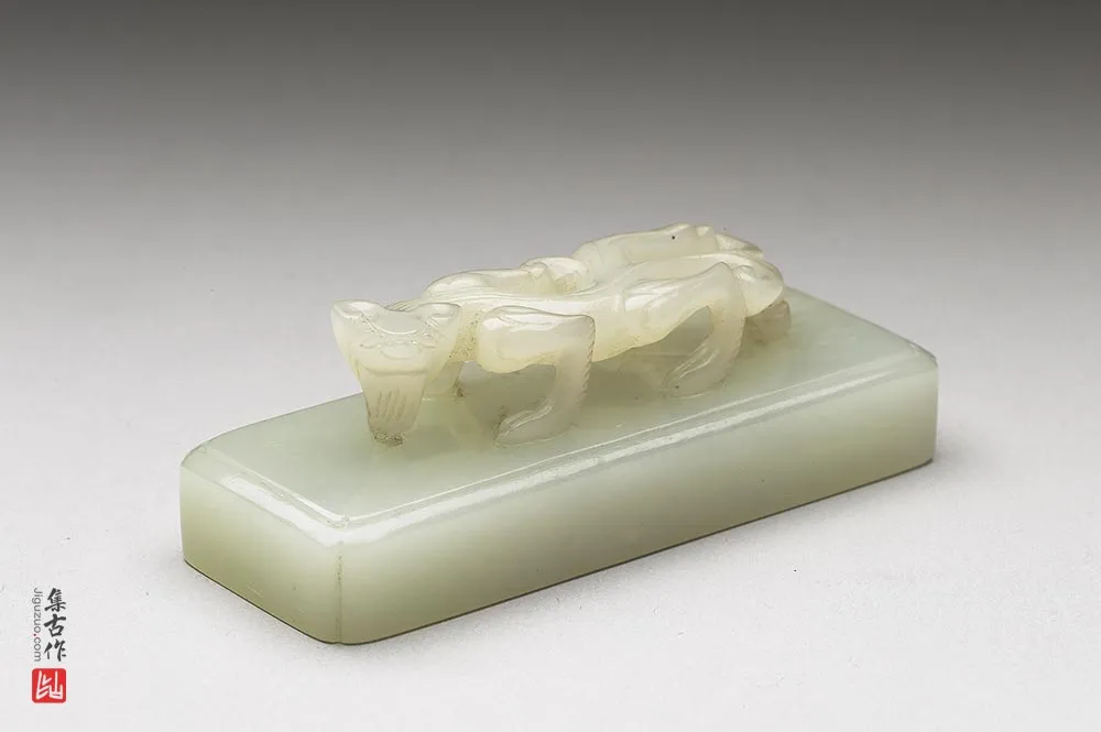清代“玉压尺”玉器-(3)