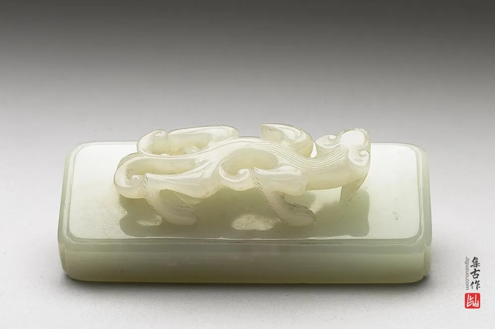 清代“玉压尺”玉器-(4)