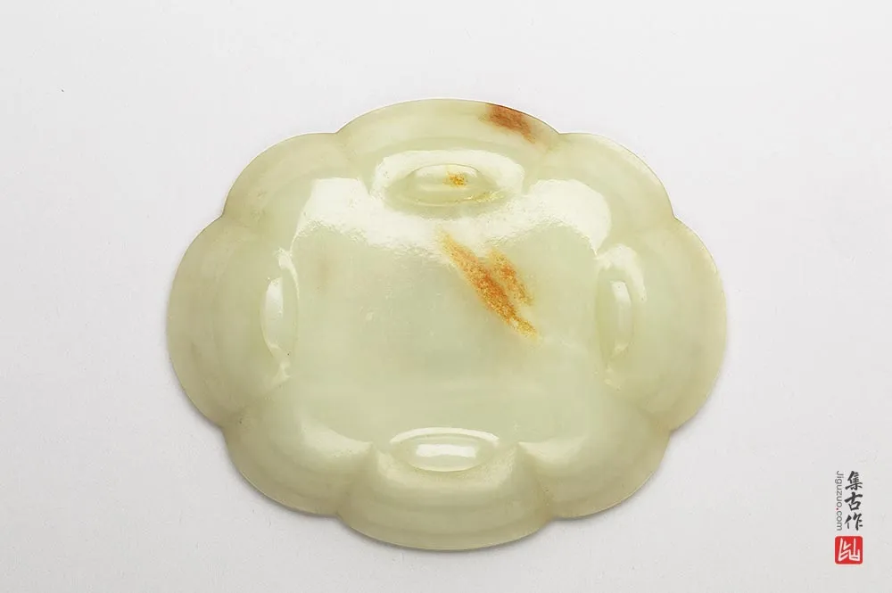 清代“玉海棠式盆托”玉器-(4)