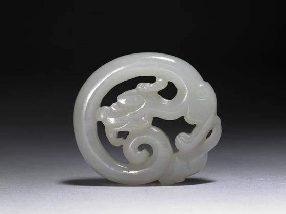 清代“玉子辰佩”玉器