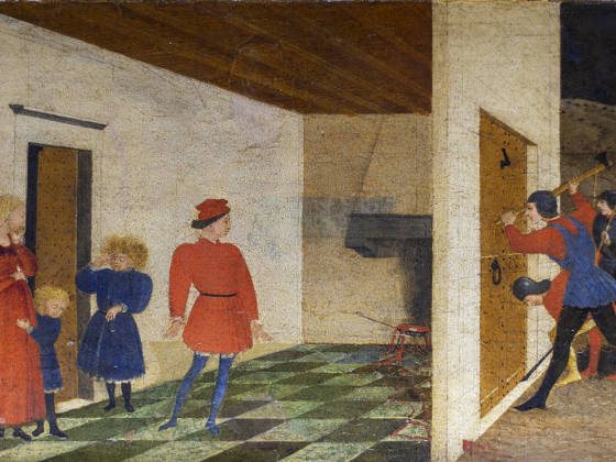 保罗·乌切洛祭坛台座画《基督圣体节》