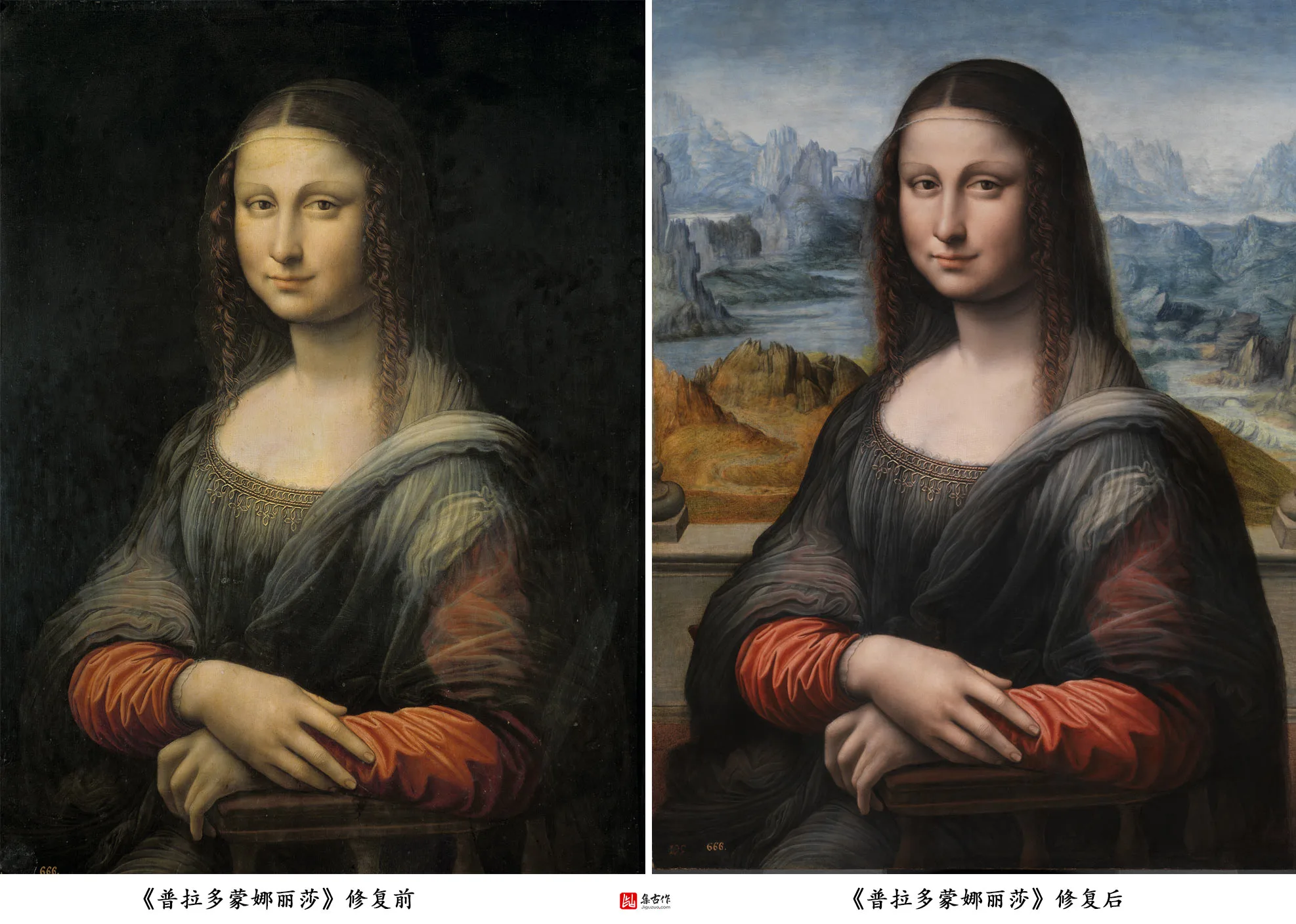 芬奇工作室《普拉多蒙娜丽莎》
