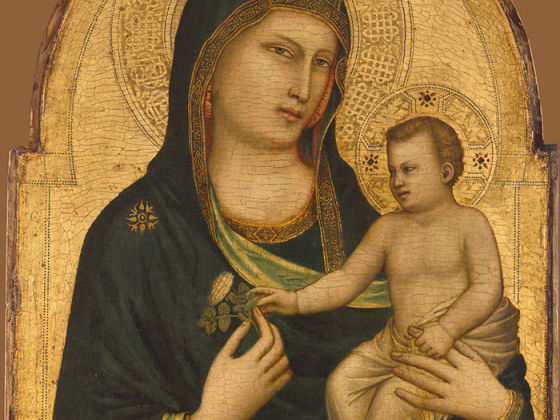 乔托作品《圣母子》
