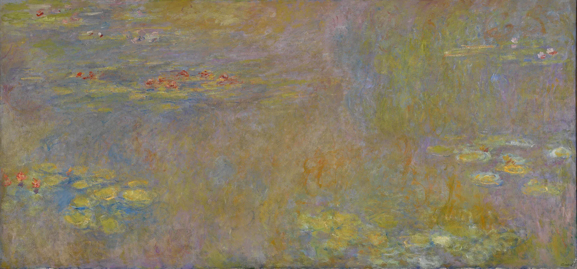 印象派莫奈《睡莲》