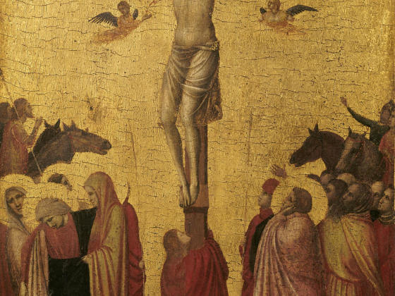 乔托蛋彩画作品《耶稣受难图》