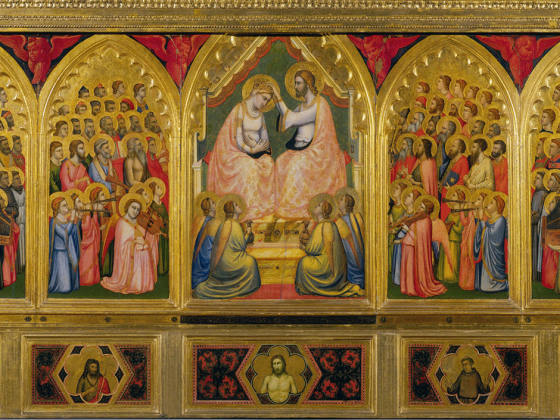 文艺复兴“乔托”作品 多联祭坛画