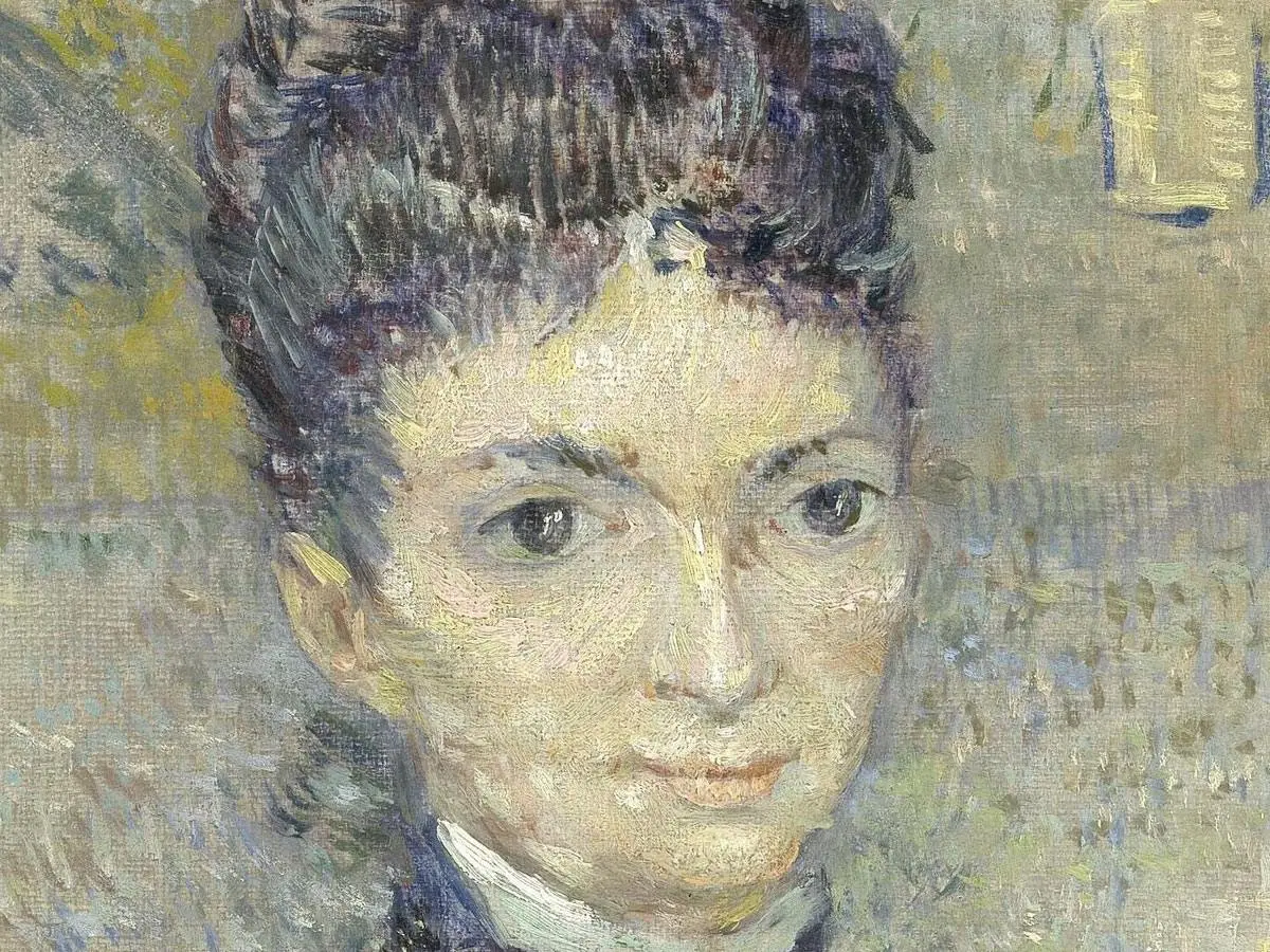 梵高油画肖像作品《坐在椅子上的女人》 - 油画高清图片下载- 集古作网 梵高油画肖像作品《坐在椅子上的女人》 - 油画高清图片下载- 集古作网