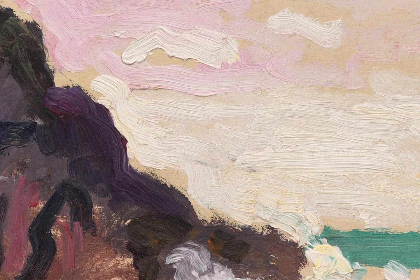 马蒂斯油画风景《海景》 - 油画高清图片下载- 集古作网