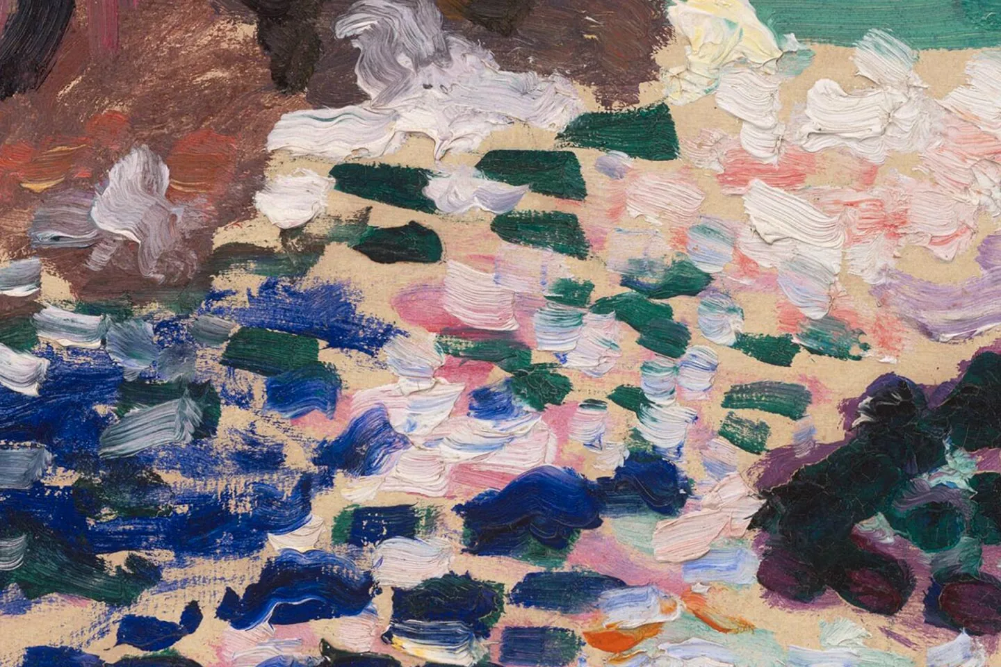 马蒂斯油画风景《海景》 - 油画高清图片下载- 集古作网